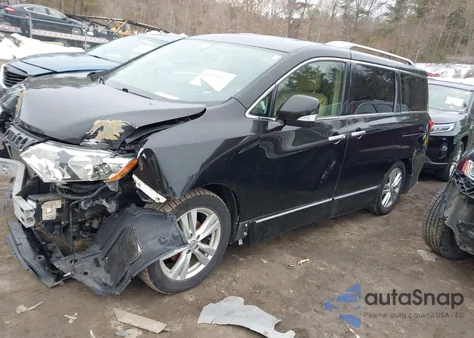 2012 Nissan Quest Sl from USA, damaged, VIN JN8AE2KP2C9045893